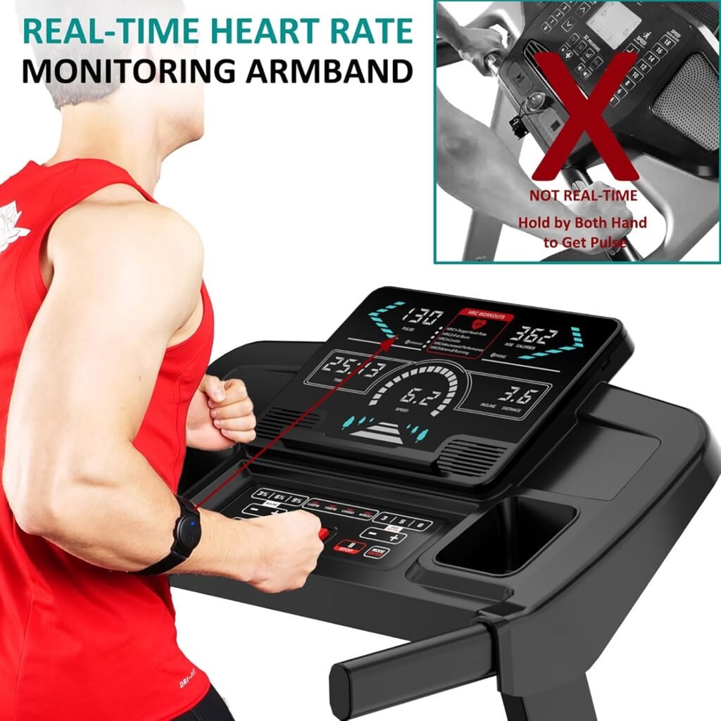Impremey Smart Treadmill for heart rate training